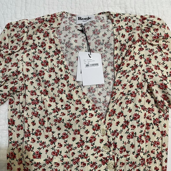 Rouje Gabin Floral Dress NWT sz 34 - Picture 6 of 13
